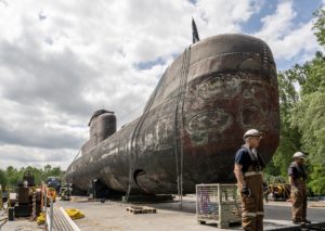Das U-Boot im Speyerer Naturhafen