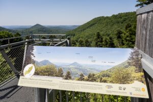 Erklärtafel zur Aussicht