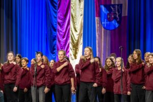 Der Chor Juventus Vocalis der Kreismusikschule