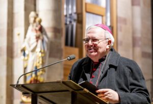 Georgens bei der Predigt